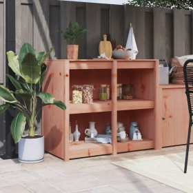 Outdoor kitchen furniture made of solid Douglas fir wood, 106x55x92 cm by vidaXL, Kitchen cabinets - Ref: Foro24-832356, Pric...