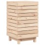 Cesto para la ropa sucia madera maciza de pino 44x44x76 cm de vidaXL, Cestas para ropa - Ref: Foro24-832321, Precio: 65,30 €,...