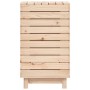 Cesto para la ropa sucia madera maciza de pino 44x44x76 cm de vidaXL, Cestas para ropa - Ref: Foro24-832321, Precio: 65,30 €,...