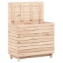 Solid pine wood laundry hamper 88.5x44x76 cm by vidaXL, Laundry baskets - Ref: Foro24-832323, Price: 138,35 €, Discount: %