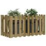 Raised garden bed made of impregnated pine wood, measuring 100x50x70cm. by vidaXL, Pots and planters - Ref: Foro24-832486, Pr...