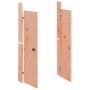 Solid Douglas wood exterior kitchen doors 50x9x82cm by vidaXL, cabinet doors - Ref: Foro24-832363, Price: 28,75 €, Discount: %