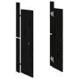 Solid black pine wood exterior kitchen doors 50x9x82cm by vidaXL, cabinet doors - Ref: Foro24-832361, Price: 35,14 €, Discoun...