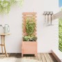 Planter with solid Douglas wood shelf 39x39.5x114 cm by vidaXL, Pots and planters - Ref: Foro24-832520, Price: 50,44 €, Disco...