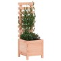 Planter with solid Douglas wood shelf 39x39.5x114 cm by vidaXL, Pots and planters - Ref: Foro24-832520, Price: 50,44 €, Disco...