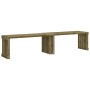 Extendable garden bench made of impregnated pine wood, 212.5x40.5x45 cm by vidaXL, garden benches - Ref: Foro24-832529, Price...