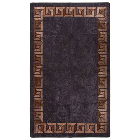 Washable non-slip black and gold rug 120x170 cm by vidaXL, Rugs - Ref: Foro24-373982, Price: 33,58 €, Discount: %