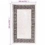 Alfombra lavable antideslizante blanco y negro 150x230 cm de vidaXL, Alfombras - Ref: Foro24-373989, Precio: 52,49 €, Descuen...