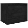 Muebles para TV 4 piezas madera maciza de pino negro de vidaXL, Muebles TV - Ref: Foro24-3100148, Precio: 208,48 €, Descuento: %