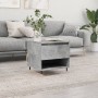 Concrete gray engineered wood coffee table 50x46x50 cm by vidaXL, Coffee table - Ref: Foro24-830900, Price: 41,99 €, Discount: %