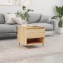 Mesa de centro madera de ingeniería roble Sonoma 50x46x50 cm de vidaXL, Mesas de centro - Ref: Foro24-830898, Precio: 41,99 €...