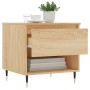 Mesa de centro madera de ingeniería roble Sonoma 50x46x50 cm de vidaXL, Mesas de centro - Ref: Foro24-830898, Precio: 41,99 €...