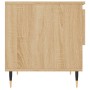 Mesa de centro madera de ingeniería roble Sonoma 50x46x50 cm de vidaXL, Mesas de centro - Ref: Foro24-830898, Precio: 35,09 €...