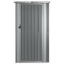 Cobertizo de jardín acero galvanizado gris 118,5x97x209,5 cm de vidaXL, Cobertizos - Ref: Foro24-150900, Precio: 200,99 €, De...