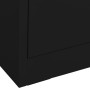 Armario archivador de acero negro 90x46x72,5 cm de vidaXL, Armarios archivadores - Ref: Foro24-336288, Precio: 238,10 €, Desc...