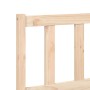 Solid pine wood bed frame 90x200 cm by vidaXL, Beds and slatted bases - Ref: Foro24-836180, Price: 113,41 €, Discount: %