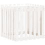 Planter fence design solid white pine wood 70x70x70 cm by vidaXL, Pots and planters - Ref: Foro24-832463, Price: 47,99 €, Dis...