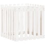 Planter fence design solid white pine wood 70x70x70 cm by vidaXL, Pots and planters - Ref: Foro24-832463, Price: 47,99 €, Dis...