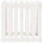 Planter fence design solid white pine wood 70x70x70 cm by vidaXL, Pots and planters - Ref: Foro24-832463, Price: 46,36 €, Dis...