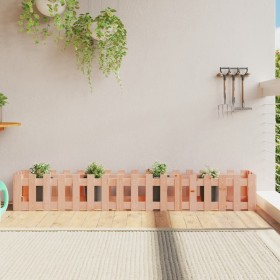 Raised garden bed fence solid wood Douglas 200x30x30 cm by vidaXL, Pots and planters - Ref: Foro24-832505, Price: 43,99 €, Di...