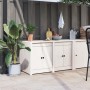 Mueble de cocina exterior madera maciza pino blanco 106x55x64cm de vidaXL, Armarios de cocina - Ref: Foro24-832338, Precio: 1...