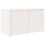 Mueble de cocina exterior madera maciza pino blanco 106x55x64cm de vidaXL, Armarios de cocina - Ref: Foro24-832338, Precio: 1...