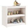 Mueble de cocina exterior madera maciza pino blanco 106x55x92cm de vidaXL, Armarios de cocina - Ref: Foro24-832346, Precio: 1...