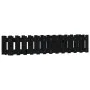 Arriate elevado jardín con valla madera pino negro 150x30x30cm by vidaXL, Pots and planters - Ref: Foro24-832489, Price: 42,0...