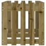 Raised garden bed fence impregnated pine wood 150x50x50cm by vidaXL, Pots and planters - Ref: Foro24-832496, Price: 49,99 €, ...