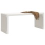 Extendable garden bench in white pine wood 212.5x40.5x45 cm by vidaXL, garden benches - Ref: Foro24-832526, Price: 89,64 €, D...