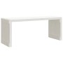 Extendable garden bench in white pine wood 212.5x40.5x45 cm by vidaXL, garden benches - Ref: Foro24-832526, Price: 89,64 €, D...