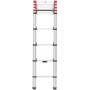 Hailo Escalera telescópica FlexLine 260 264 cm aluminio 7113-091 de Hailo, Escaleras de mano - Ref: Foro24-416262, Precio: 21...