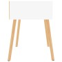 White plywood nightstand 40x40x56 cm by vidaXL, Nightstands - Ref: Foro24-326795, Price: 63,75 €, Discount: %