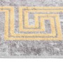 Alfombra lavable antideslizante gris y dorado 120x170 cm de vidaXL, Alfombras - Ref: Foro24-373984, Precio: 35,53 €, Descuent...