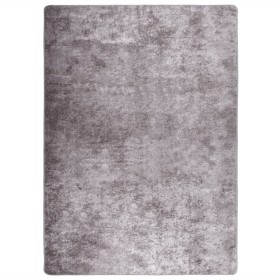 Alfombra lavable antideslizante gris 120x170 cm de vidaXL, Alfombras - Ref: Foro24-373992, Precio: 35,99 €, Descuento: %