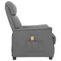 Grauer Massagesessel aus Kunstleder von vidaXL, Elektrische Massagesessel - Ref: Foro24-338861, Preis: 178,79 €, Rabatt: %