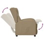 Cappuccino Faux Leather Recliner Wing Chair by vidaXL, Armchairs - Ref: Foro24-342331, Price: 185,64 €, Discount: %