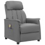 Gray synthetic leather elevating massage chair by vidaXL, Electric massage chairs - Ref: Foro24-3093236, Price: 238,68 €, Dis...