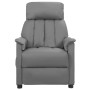 Gray synthetic leather elevating massage chair by vidaXL, Electric massage chairs - Ref: Foro24-3093236, Price: 238,68 €, Dis...