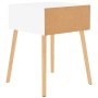 White plywood nightstand 40x40x56 cm by vidaXL, Nightstands - Ref: Foro24-326795, Price: 63,75 €, Discount: %