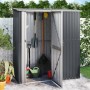 Garden shed anthracite galvanized steel 180.5x97x209.5 cm by vidaXL, Sheds - Ref: Foro24-150905, Price: 212,97 €, Discount: %