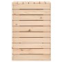 Cesto para la ropa sucia madera maciza de pino 44x44x66 cm de vidaXL, Cestas para ropa - Ref: Foro24-832317, Precio: 89,99 €,...