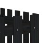 Raised garden bed with black pine wood fence 200x50x70cm by vidaXL, Pots and planters - Ref: Foro24-832514, Price: 75,99 €, D...