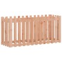 Raised garden bed fence solid wood Douglas 150x50x70 cm by vidaXL, Pots and planters - Ref: Foro24-832500, Price: 54,69 €, Di...