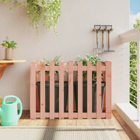 Raised garden bed fence solid wood Douglas 100x50x70 cm by vidaXL, Pots and planters - Ref: Foro24-832485, Price: 42,56 €, Di...