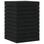 Cesto para la ropa sucia madera maciza pino negro 44x44x66 cm de vidaXL, Cestas para ropa - Ref: Foro24-833330, Precio: 107,0...