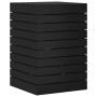 Cesto para la ropa sucia madera maciza pino negro 44x44x66 cm de vidaXL, Cestas para ropa - Ref: Foro24-833330, Precio: 107,0...