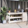 Mueble de cocina exterior madera maciza pino blanco 106x55x64cm de vidaXL, Armarios de cocina - Ref: Foro24-832334, Precio: 1...