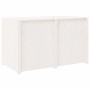 Mueble de cocina exterior madera maciza pino blanco 106x55x64cm de vidaXL, Armarios de cocina - Ref: Foro24-832334, Precio: 1...