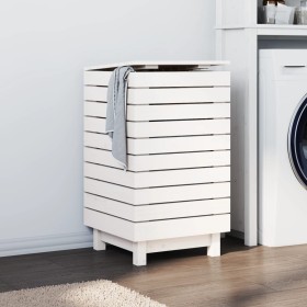 Laundry basket solid white pine wood 44x44x76 cm by vidaXL, Laundry baskets - Ref: Foro24-832322, Price: 107,99 €, Discount: %